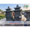 Mẫu mộ đá hai mái 02