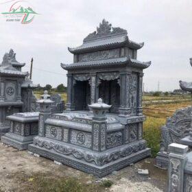 Các mẫu xây mộ bằng đá xanh đen đẹp tại Đá mỹ nghệ Quang Tùng